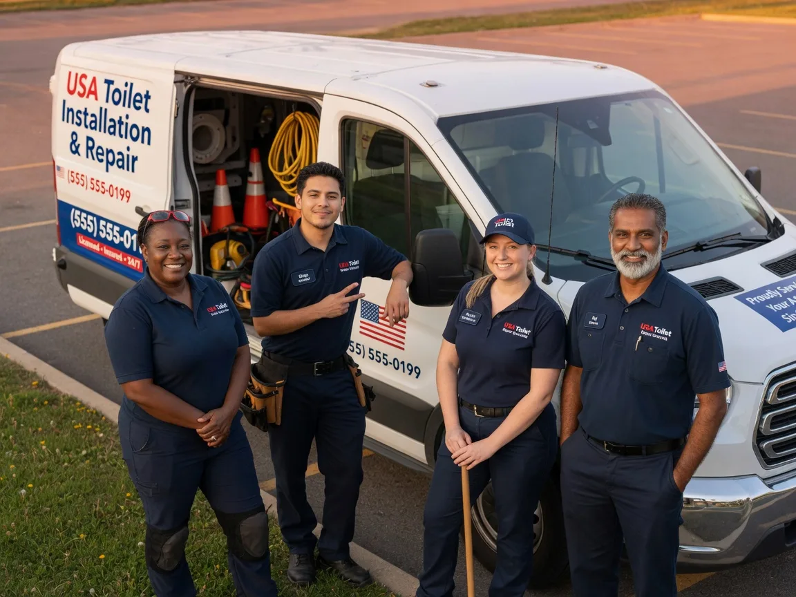 Toilet Installation company in Jermyn, TX