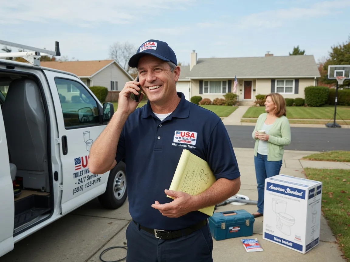 Toilet Installation Jermyn, TX FAQs